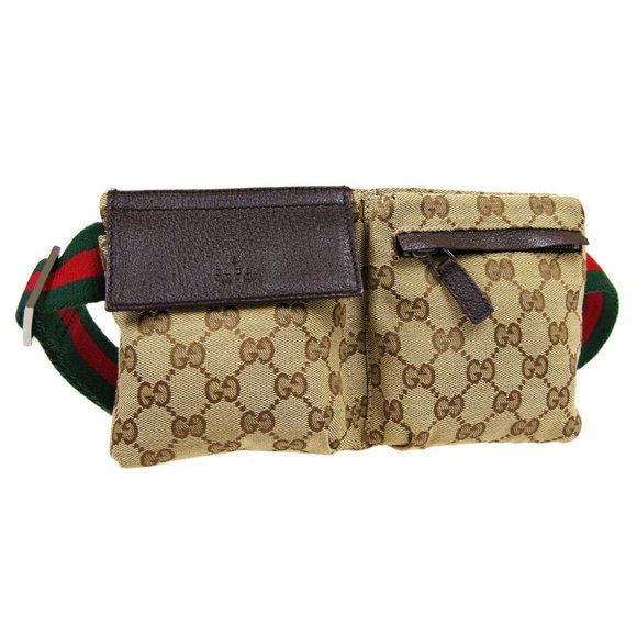 GUCCI GG Sherry Line Mini Waist Bum Bag 162962 4 GUCCI SHERRY LINE Mini Shoulder Bag 2-Way.. | Mercari main image 4